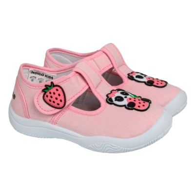 Туфли текстильные для девочки Indigo Kids 100-600A2 1
